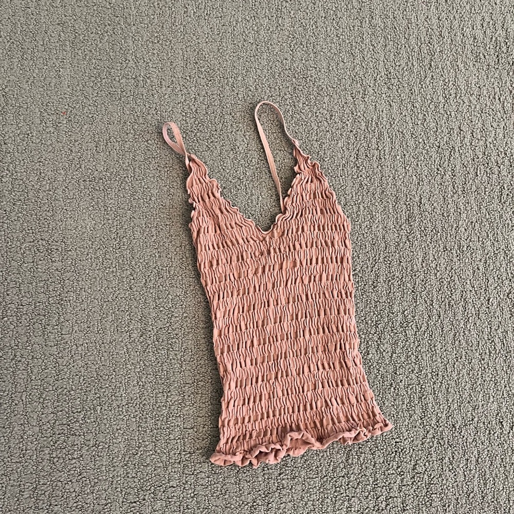 MISTY ROSE Free People Pucker Up Cami XS/S - Picture 3 of 6